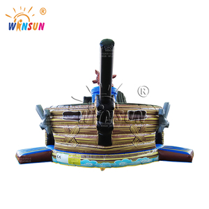 WINSUN Parque de Atracciones Comercial Inflable con Tobogán, Temática de Barco <span class=keywords><strong>Pirata</strong></span>, Parque Infantil al Aire Libre, Juguetes de Alquiler para Niños - Product Image 5