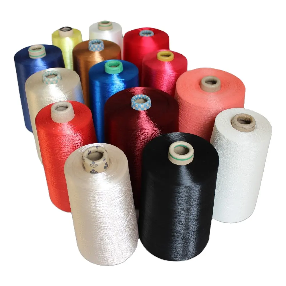 Sợi Tơ Nhân Tạo Màu Sáng 300D 60F 100 Sợi Viscose Số Lượng Túi Thảm Tua Tây Tùy Chỉnh Chống Kỹ Thuật Sinh Thái