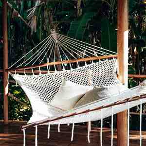 Customized Portable Woven Stripes Tassel <b>Hammock</b> Outdoor Camping Swings Folding <b>Hammock</b> for Outdoor - Product Image 1