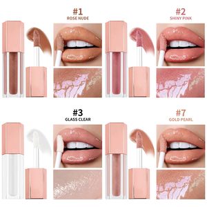 Wholesale Lip Gloss Stick Long Lasting 6-Hour Mineral Formula Soft <b>Waterproof</b> Non-Sticky Finish for Smooth Application - Product Image 3