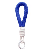Correa de Muñeca para Teléfono Celular con Cadena Colgante Resistente y Duradera, Clip Universal de Felpa, Cordón para Teléfono Móvil