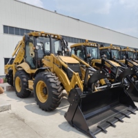 Pengiriman Gratis Penjualan Panas Backhoe Loader 2 Ton dengan Lengan Ekstender Pabrik Langsung China Murah Bersertifikat CE EPA untuk Pertanian
