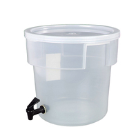 Beberapa kapasitas besar plastik Columniform dingin jus minum minuman Dispenser untuk restoran Hotel Bar BBQ dapur