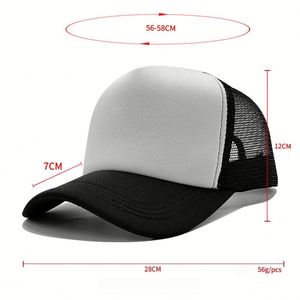Casquette publicitaire personnalisée en mousse et filet, style camionneur, de voyage, anti-UV, de baseball, pour étudiant, avec logo imprimable et broderie - Product Image 2