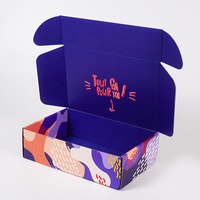 Boîte en Carton Ondulé Personnalisée Solide et Haut de Gamme, Emballage en Papier pour Expédition