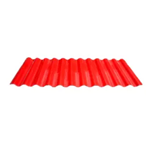 बोर्ड लाल लंबी स्पैन एल्यूमीनियम मिश्रण रंग छत रंग लेपित नालीदार शीट