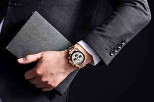 Reloj cronógrafo multicolor para hombre Pagani, reloj de pulsera de cuarzo con calendario multifunción, resistente al agua hasta 50 m, para negocios y deportes - Product Image 6