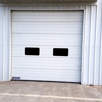 Puerta Seccional Corredera Superior, Resistente al Viento y con Aislamiento Térmico, Gran Venta