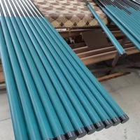 Canne à thon personnalisée en usine 3M-6M Canne à pêche en fibre de carbone avec matériau composite OEM longueur personnalisable en fibre de verre
