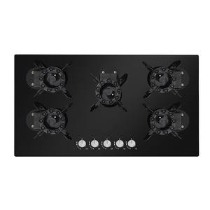 Cuisinière à gaz domestique multi-têtes à neuf foyers, 4 gaz et 1 électrique, avec disque magique à bascule - Product Image 2