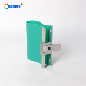 Taza de gran capacidad 15oz verde 3D sublimación silicona molde taza abrazadera envoltura - Product Image 3