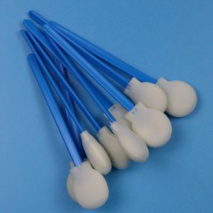 Éponge à tête ronde de 30 mm sans peluches, bâtonnet de nettoyage circulaire en mousse pour salle blanche - Product Image 5