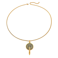 Pendentif en acier inoxydable 316L PVD avec runes, calligraphie et amulette de guerrier Viking Vanir Frey, bijoux de mode, colliers, vente en gros