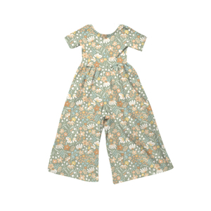 Pantalones Largos Anchos de Verano para Niños, Personalizados, Casuales, con Estampado Floral, Transpirables, de Algodón y Elastano, Mono para Bebé, Ropa para Hermanas - Product Image 6