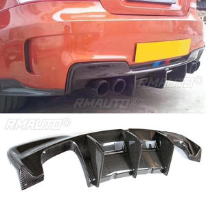 Diffuseur de pare-chocs arrière pour BMW E82 Série 1 1M Coupé 2 portes 2011 2012 2013 Protection de pare-chocs Fibre de carbone / FRP - Product Image 2