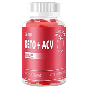 Stokta Keto ACV Gummies gelişmiş kilo kaybı yağ yönetimi elma şırası sirke sindirim temizlemek ve detoks Keto hapları destekler