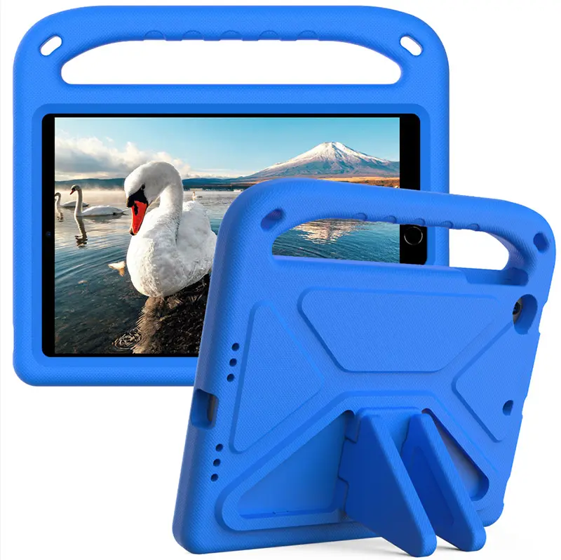 Kids EVA shockproof cover case for iPad Mini 12345 universal housing with stand on back