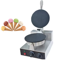 Machine à gaufres commerciale pour la fabrication de cornets de crème glacée et de bubble tea – Le meilleur appareil électrique pour les professionnels