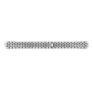 Maenwvo Vintage Luxury 20cm Stainless Steel Elastic Watch <b>Strap</b> with Silver Butterfly Clasp Collection Friendly Fashion Band - Product Image 1