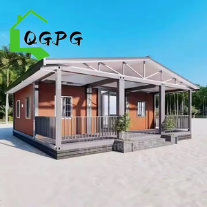 Casa Prefabbricata di Lusso con <span class=keywords><strong>2</strong></span>, 3 o 4 Camere da Letto, Casa Container Espandibile 20ft 40ft, Villa con Terrazza Impermeabile, Casa Mobile Compatta - Product Image 1