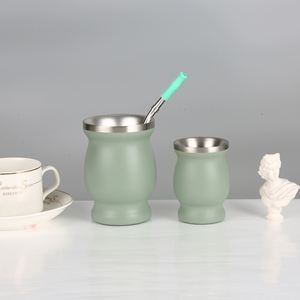แก้วมัทีสแตนเลสสีสันสดใส ขนาด 8 ออนซ์ สำหรับใช้ดื่มเครื่องดื่มทุกวัน - Product Image 1