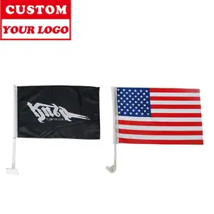Manufacturer In China promotion gift engine hood flag car mexico