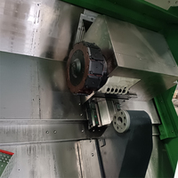 Centro de Torneado y Fresado CNC de Eje Y TCK56ADY/500 con Control GSK, Torreta Motorizada BMT45 y Alimentador Automático