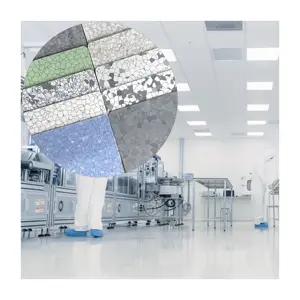 Farmaceutische Cleanroom Aangepaste Esd Pvc-Vloer Voor Hoge Reinheidsniveau Industrieën Laboratorium