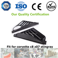 Kit de carrosserie de panneau de couvercle de baie de moteur en Fiber de carbone de Style OE pour Corvette C8 Z07 stingray Z06 Eray 2019-2024