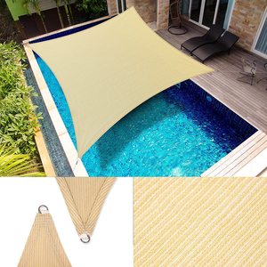A forma di triangolo HDPE parasole rete tenda <span class=keywords><strong>tela</strong></span> intrecciata tenda vela <span class=keywords><strong>per</strong></span> protezione solare all'aperto - Product Image 5