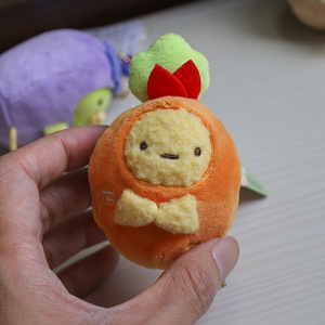 HECION Portachiavi Gamberetto Cute Corner Creatures, Bambola di Peluche Angolo Vegetale Picnic Kingdom, Divertente Ciondolo per Borsa e Morbido Giocattolo di Peluche - Product Image 6