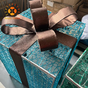 3d большая светодиодная Рождественская Подарочная коробка/полярный медведь/зонтик/олень/крыло, украшение светодиодная подсветка для улицы - Product Image 2