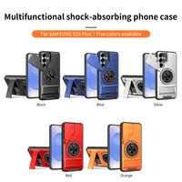 Support magnétique de luxe 360° pour voiture, coque arrière antichoc pour téléphone portable Samsung Galaxy S26 S25 S24 S23 S22 Ultra A37