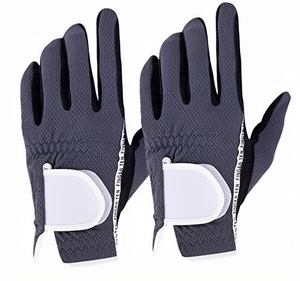Guante de Golf Personalizado para Hombre, Mano Izquierda, Transpirable, Resistente al Viento, Verde, Malla 3D de Alto Rendimiento, Antideslizante, Microfibra - Product Image 2