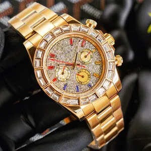 最佳价格高品质珠光红色手表钻石男士钻石水晶硅石手表手表Reloj定制标签