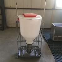 Système d'alimentation automatique sec et humide pour porcs en élevage