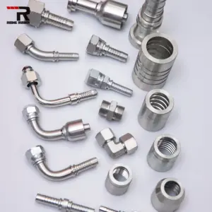 Assembly Ferrule Hose Adapters Sleeve Tube Fitting Hydraulic Hose Pipe Fittings