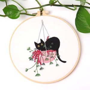 XIXI CX Model Cotton Foundation Fabric Handmade DIY Cross Stitch Kits for Beginners with Plants & Flowers Embroidery Patterns - Product Image 4