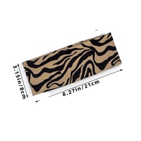 Daou Wide Fashion Stock Bandeau imprimé animal uni, haute élasticité, bonne qualité, accessoires pour cheveux pour femmes, pour le sport