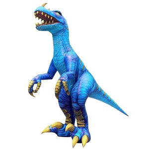 Costume de dinosaure gonflable réaliste en peluche Hesper - Mascotte animale professionnelle grandeur nature pour adulte unisexe pour fête d'Halloween - Product Image 6