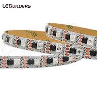 Bandes LED adressables Arduino 12V Rgb Gs8208 Ws2815 5050 60 LED Pixel contrôlées programmable numériques SPI Rgbic Bande lumineuse LED