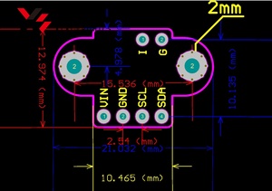 Modules de capteurs d'analyse spectrométrique de couleur pour composants lumineux multicanaux GY-AS7341, AS7343 et AS7331 - Product Image 3