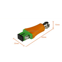 FTTH CATV-Mini receptor de fibra óptica pasivo macho y hembra, con filtro