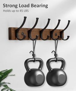 Factory Custom <b>Wall</b> <b>Hanging</b> Wooden Garment Hook Holder OEM ODM Bespoke Multi-Purpose Non-Folding Precision-Made <b>Storage</b> - Product Image 4