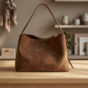 Bolso de Mano para Mujer de Cuero Puro de Primera Calidad, Personalizable, Impermeable, con Cierre, Ligero, de Gran Capacidad, con Dos Correas para el Hombro, OEM - Product Image 4