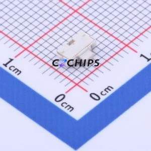 GT-TC021A-H018-L1 Tactile Switch SMD Switch Single Pole Single Throw Rectangle Button 1.6N Horizontal Mount - Product Image 1