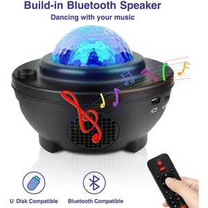 WiFi Smart Starry <b>Light</b> Star <b>Projector</b> Oversea Stock Dropshipping Night <b>Lights</b> <b>Laser</b> BT Speaker Galaxy for Smart Home - Product Image 3