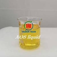 Sulfonate d'alpha-oléfine de sodium (AOS) C14-16 en poudre à 92 %, CAS 68439-57-6, matière première détergente hautement moussante, tensioactif anionique AOS