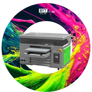 เครื่องพิมพ์ยูวี DTF ความเร็วในการพิมพ์ LED 4060แบบดิจิทัลเครื่องพิมพ์ยูวีแบบแบน3D