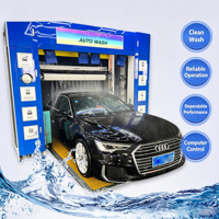 AUTO 3-Step Wash & Care Pro Model: Schiuma Pre-Lavaggio, Risciacquo e Funzione Rivestimento 360 ° Macchina per Lavaggio Auto Automatica Senza Contatto